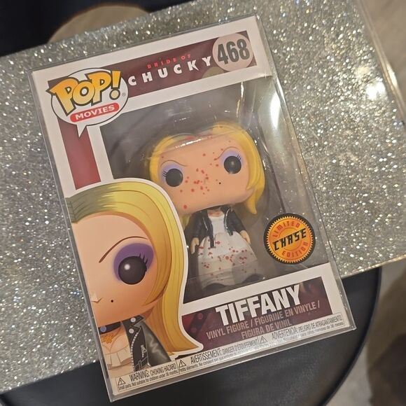 Funko Pop Horror Bride Of Chucky Tiffany Figure Chase #468 - Picture 4 of 5
